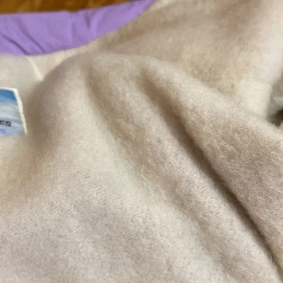 VTG Anoralp Schmello Designer Size 8 Purple Skiwear France Snow Suit - Picture 13 of 14